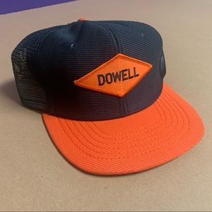 Dowell Oil Field Vintage Trucker SnapBack Hat - Never Worn